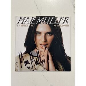 MAE MULLER -I WROTE A SONG UK SIGNED CD 500 ONLY. NEW. Eurovision AUTOGRAPHED #2